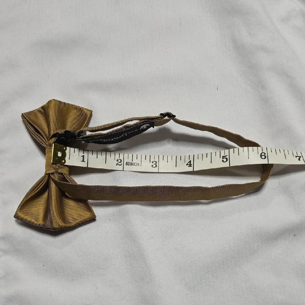 Elegant Gold Bow Tie - Toddler Size